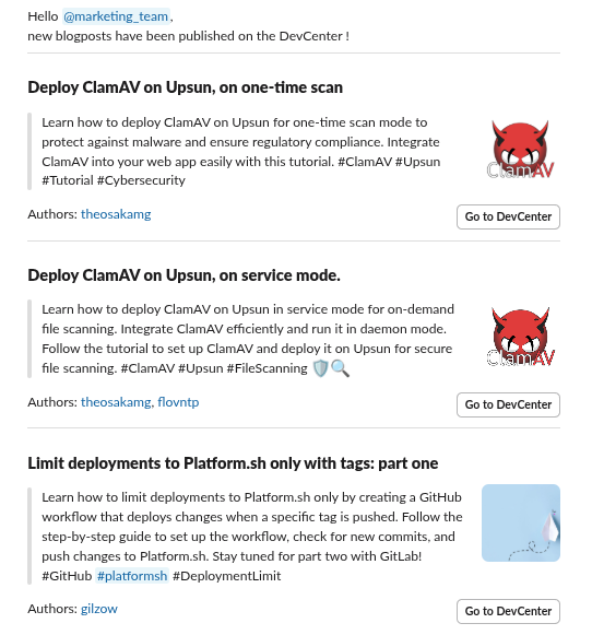 n8n workflow Slack message